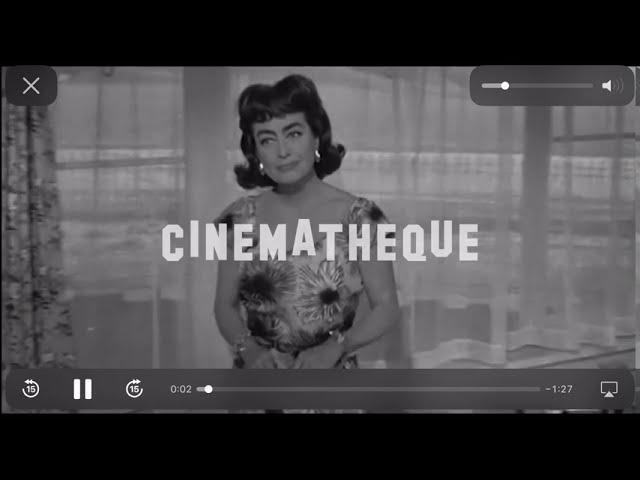 Cinémathèque - Joan Crawford Trailer (2019)