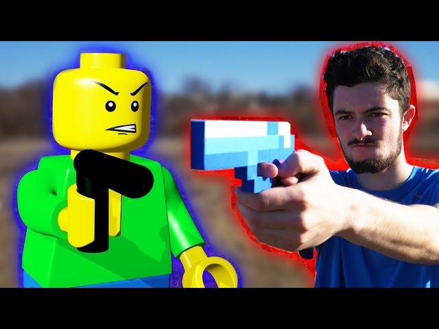 LEGO meets Minecraft - Full Lego Wars Animation Movie!!! (Minecraft Animation)