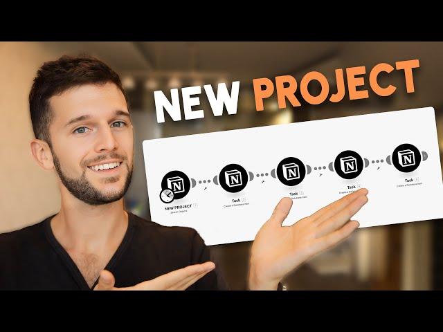 Notion | How I Create ALL My Project Tasks Automatically