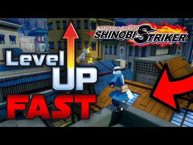 HOW TO LEVEL UP FAST IN SHINOBI STRIKER | LEVELING UP MENTOR AND OVERALL CHARACTER | FASTEST METHOD
