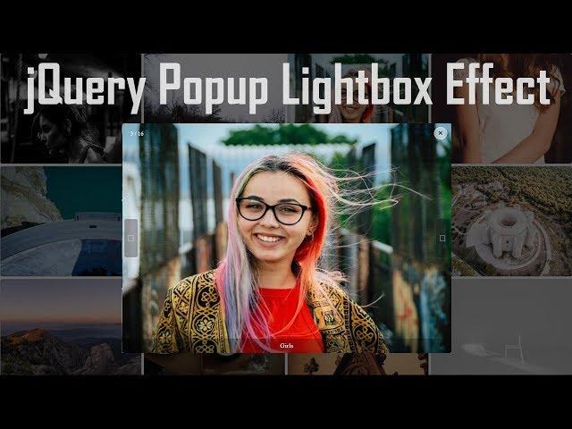 Responsive Image Popup Slider with Popup Lightbox Effect Using jQuery Plugin.