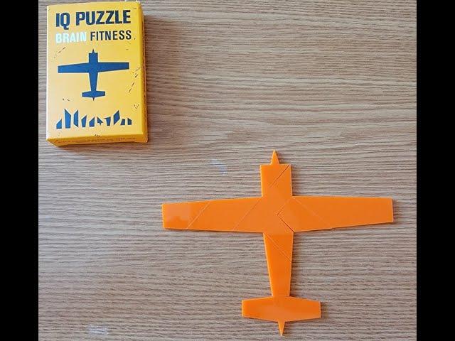 IQ Puzzle "PLANE" "AVION" "САМОЛЕТ" "FLUGZEUG" "AEREO"