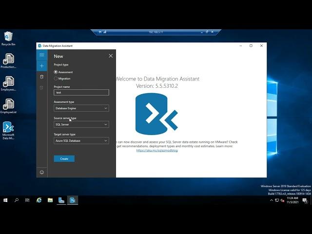 Installing and using the Data Migration Assistant