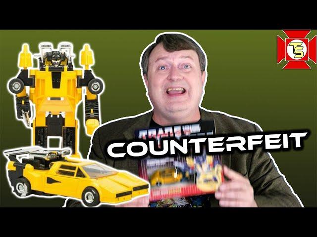 TRANSFORMERS G1 Sunstreaker “Reissue” Knock-Off Review