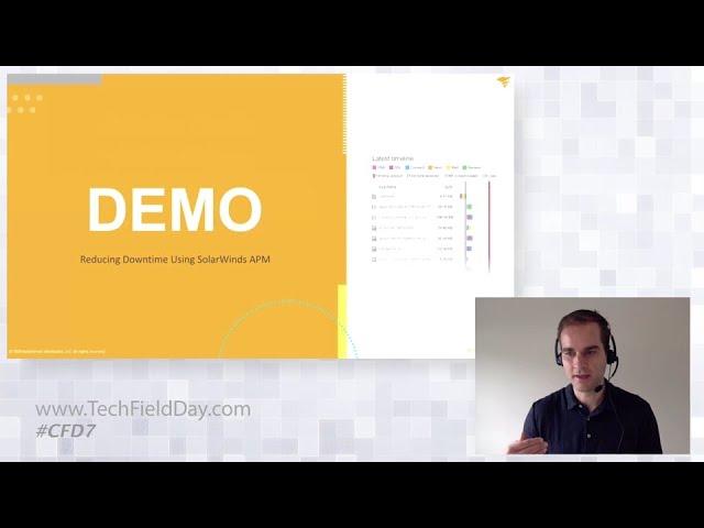 SolarWinds Reducing Downtime Using SolarWinds APM