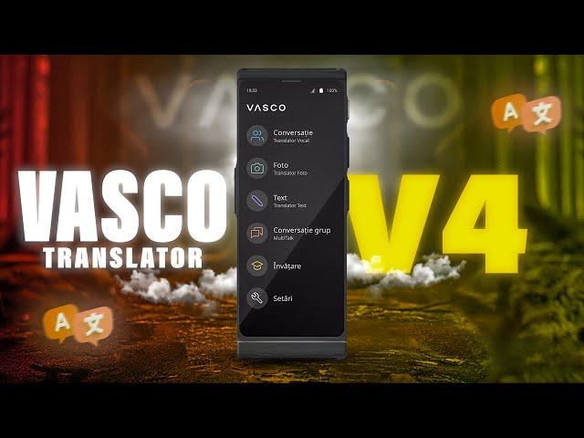 Vasco Translator V4 - Universal Translator With 108 Languages And Free Lifetime Connectivity