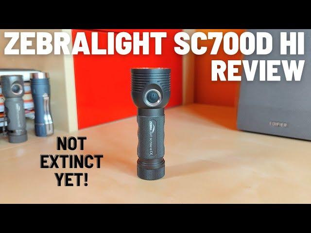 Zebralight SC700d Hi Review - Legendary Flashlight not extinct yet!