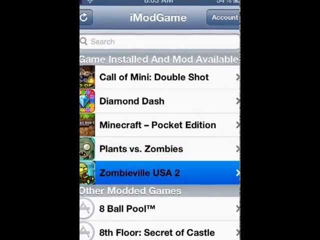 Ios mods hack