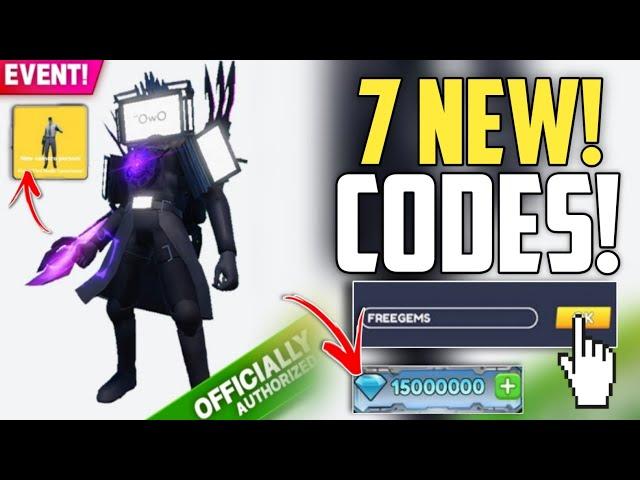 *NEWUPDATE!* ALL WORKING CODES FOR SKIBIDI TOILET BATTLE IN 2024 - SKIBIDI TOILET BATTLE CODES