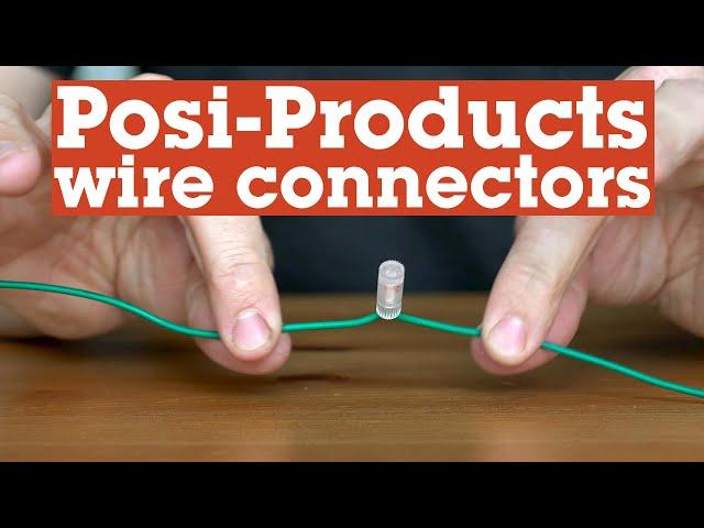 How to use Posi-Products wire connectors | Crutchfield