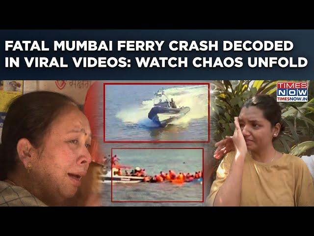 Mumbai Ferry Crash: Viral Videos Show How 'Neel Kamal' Accident Unfolded | Watch | Who's To Blame?