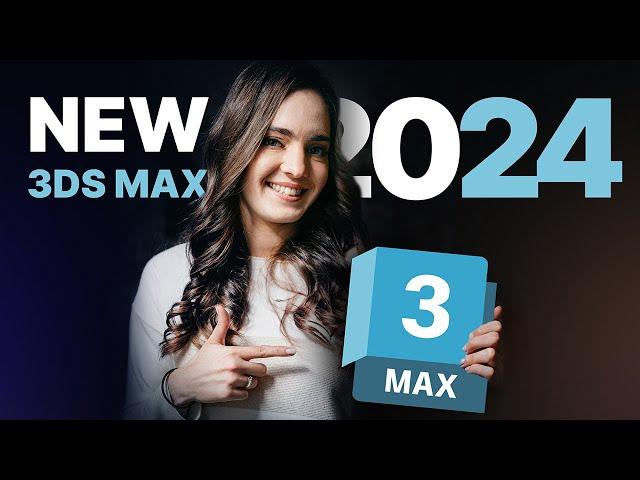 Tutorial of the NEW 3DS MAX 2024 feautures!!! Boolean, Array, Material Editor and More!