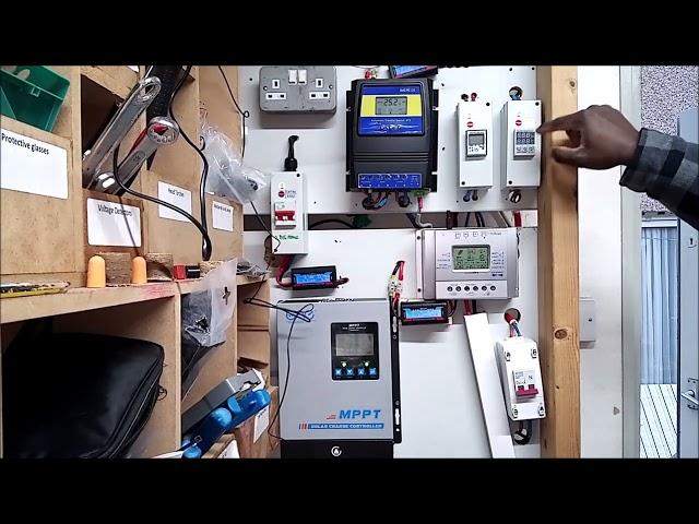 Mounting Din Rail Digital Energy Watt Meter with navigating button