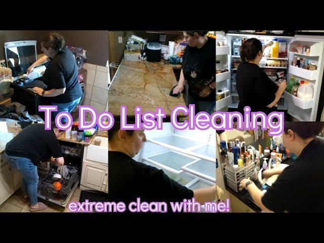 To Do List Clean With Me | Extreme Clean With Me