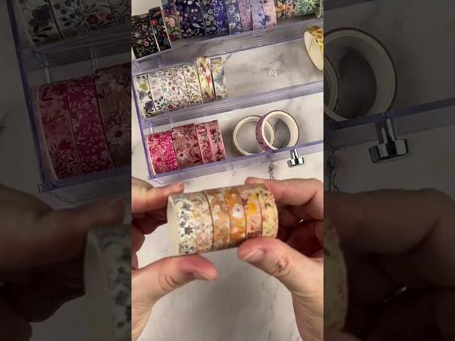  Unboxing NEW Floral Washi Tape + 30 Ways to use your stash! 