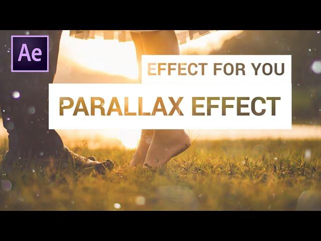 Parallax Slideshow Effect in After Effect | After Effects Tutorial | By Effect for You