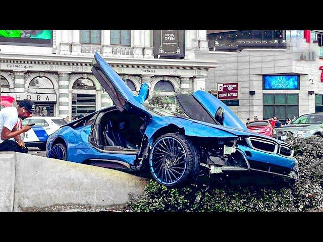 Ultimate Luxury Car CRASH Compilation: EXPENSIVE Exotic Wrecks!