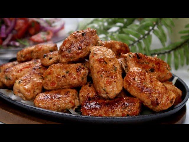 Turkish chicken kofta kebab is so Easy and so Delicious when made in this way!