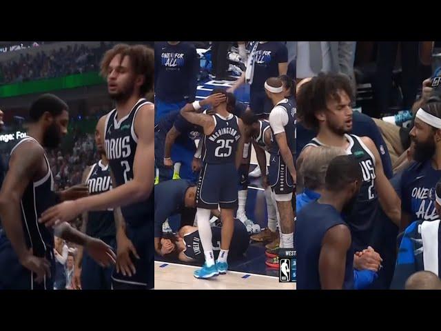 KYRIE IN SHOCK AFTER KAT INJURES DERECK LIVELY & HITS HIM IN CROTCH AREA!