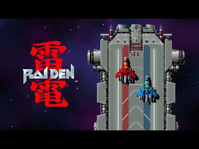 Raiden / 雷電伝説 (1990) Arcade - 2 Players [TAS]