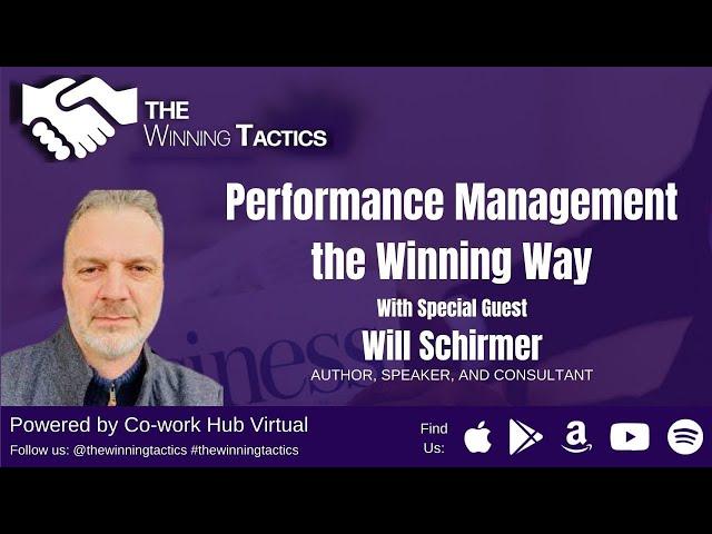 Performance Management: the Good, the Bad, the Ugly with Will Schirmer