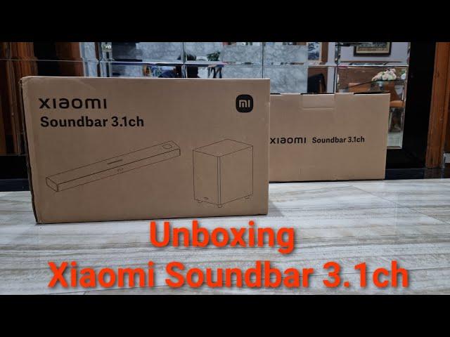 Unboxing Xiaomi Soundbar 3.1ch | Indonesia