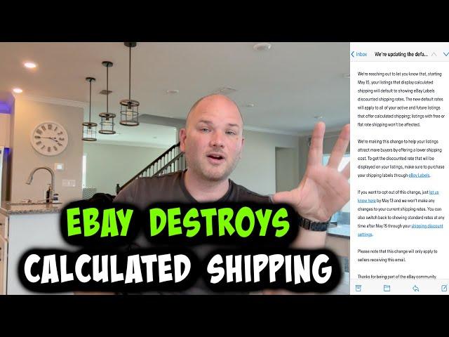 EBAY Makes HUGE Calculated Shipping Price Change (Helps Buyers, Hurts Sellers