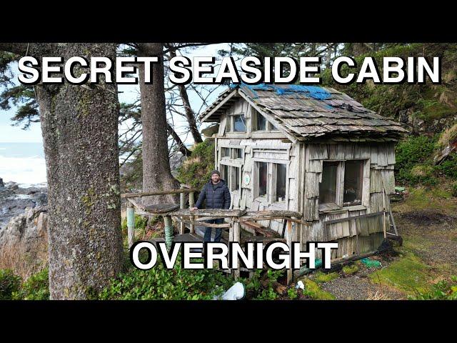 Secret Seaside Cabin Overnight