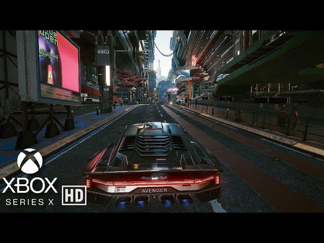 Cyberpunk 2077 - MAX SETTINGS Xbox Series X Free Roam Gameplay!