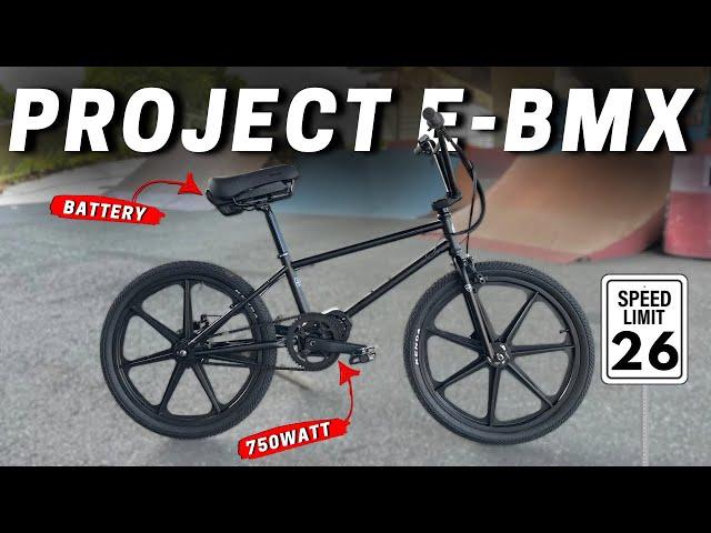 MEET THE OLD SCHOOL ELECTRIC BMX!