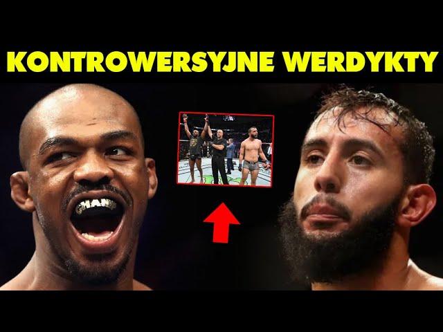 3 NAJBARDZIEJ KONTROWERSYJNE WERDYKTY W UFC | MMAPUNCH