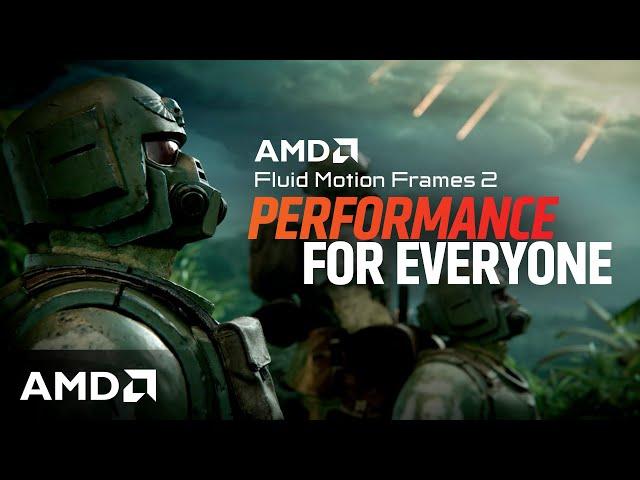 AMD Fluid Motion Frames 2 is Here