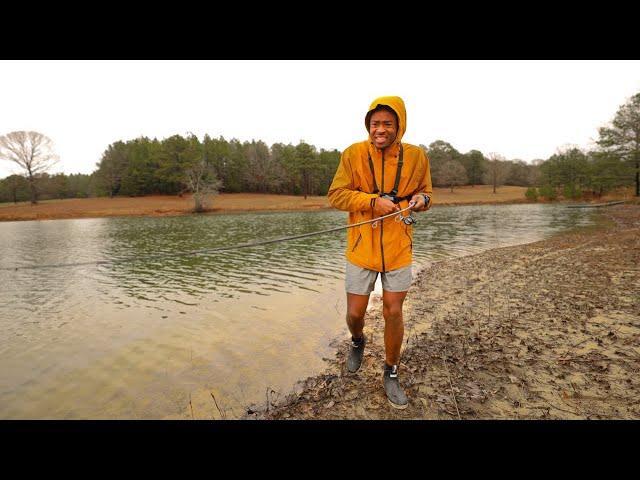 BEST COLD WATER Bass Fishing Lure YOU Need To Try (Bank Fishing)