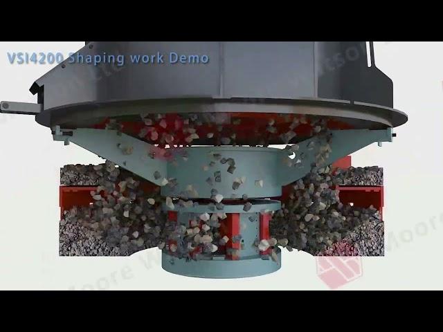 The 3D working demo of the VSI Series Vertical Shaft Impact Crusher - UK Based - Moore Watson Ltd