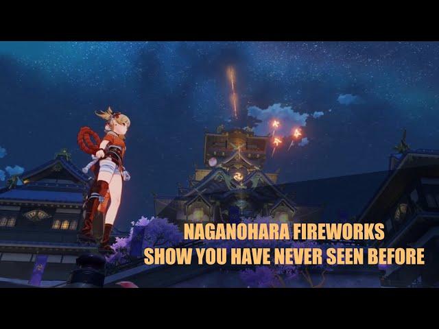 Naganohara fireworks you have never seen before | Genshin Impact | Yoimiya