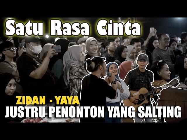 Penonton Yang Salting !! Satu Rasa Cinta - Arief (Live Ngamen) Zidan Yaya