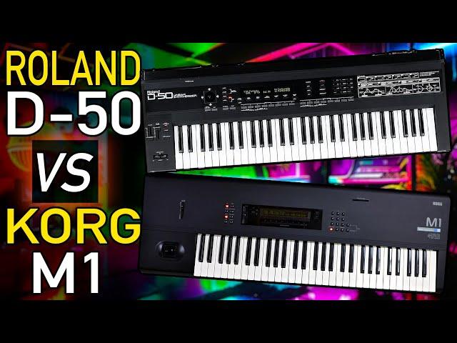 Roland D-50 vs Korg M1 Synthesizers: Battle of the Famous Sounds Presets
