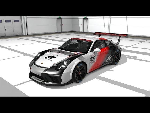 Assetto Corsa VR   SRS   Donington   Porche 911 GT3 CUP Race start  and battle with Alexandru Negut