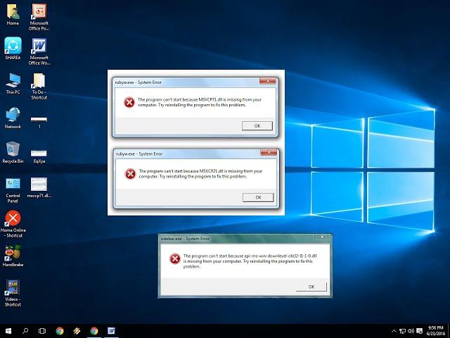 How to Fix All .DLL file Missing Error in Windows PC (windows 10/8.1/7)