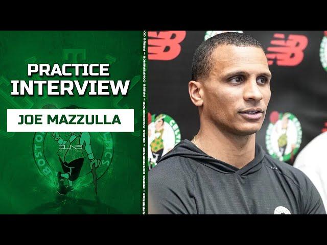 Joe Mazzulla: Kristaps Porzingis Injury Update | Celtics Practice Interview