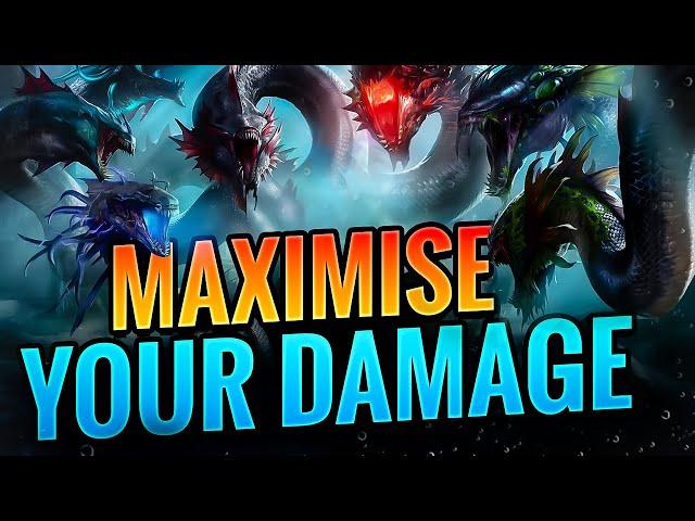 ULTIMATE GUIDE TO DEALING DAMAGE IN HYDRA | Raid: Shadow Legends