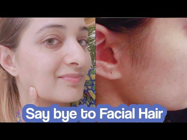 How to Remove Facial Hair | face hair removal | Permanent remove hair from face at home for woman