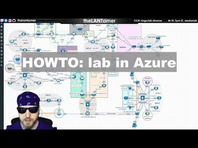 HOWTO: create a network lab in Azure