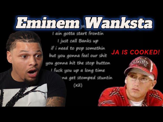 First Time Hearing Eminem WANKSTA (JA COULDN'T GET A BREAK LOL)