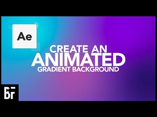 Create an Animated Gradient Background in After Effects