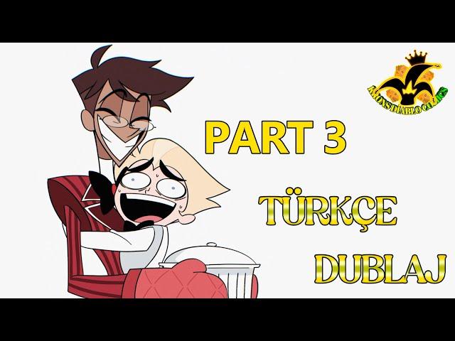 TESTO SERA EV ZİYARETİ - Hazbin Hotel Human Au Comic (Part 3) // Türkçe Dublaj