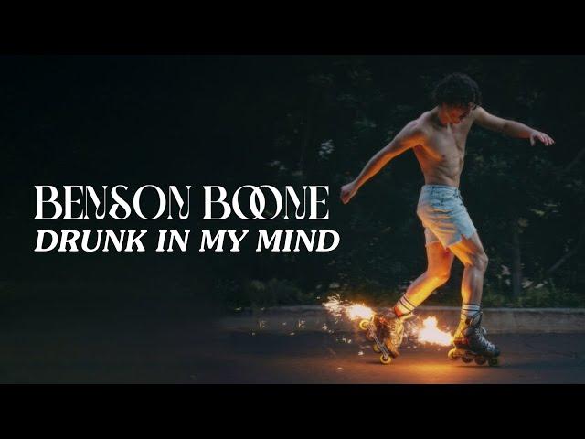 Benson Boone - Drunk In My Mind (Official Lyric Video)