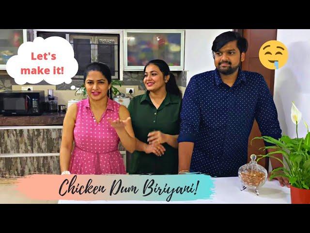 Simply Amazing Hyderabadi Chicken Biriyani ft. Madhumitha Sivabalaji || Special Egg curry||