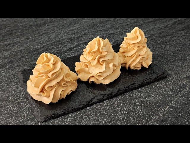 stable delicious CARAMEL Cream Frosting  without caramel, cream and condensed milk!