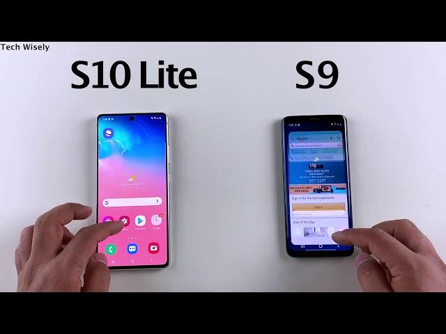 SAMSUNG S10 Lite vs S9 - SPEED TEST in 2021